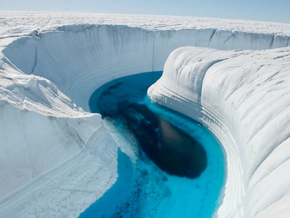 Ice Canyon, Groenlândia
